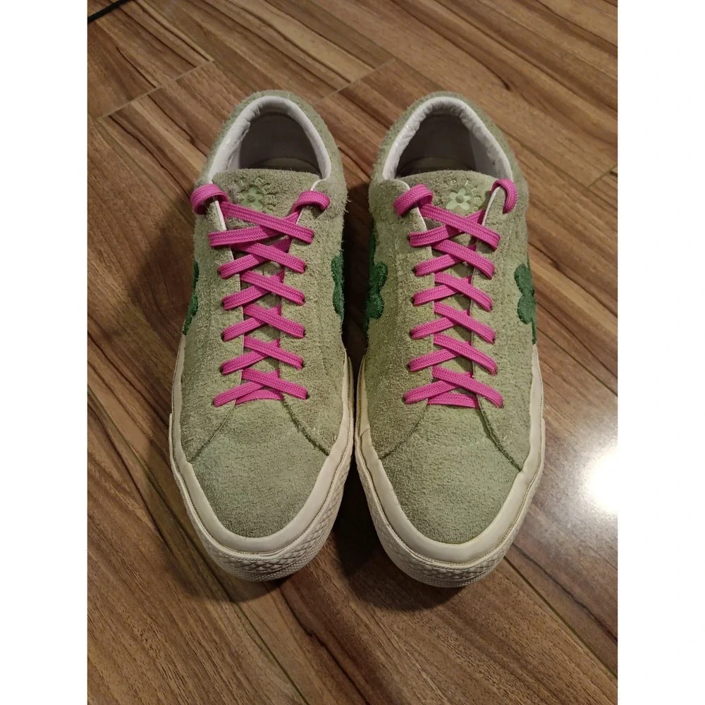 Tyler the Creator Golf le Fleur Converse one star Ox Jade Lime eu 44 US 10 Wo 12